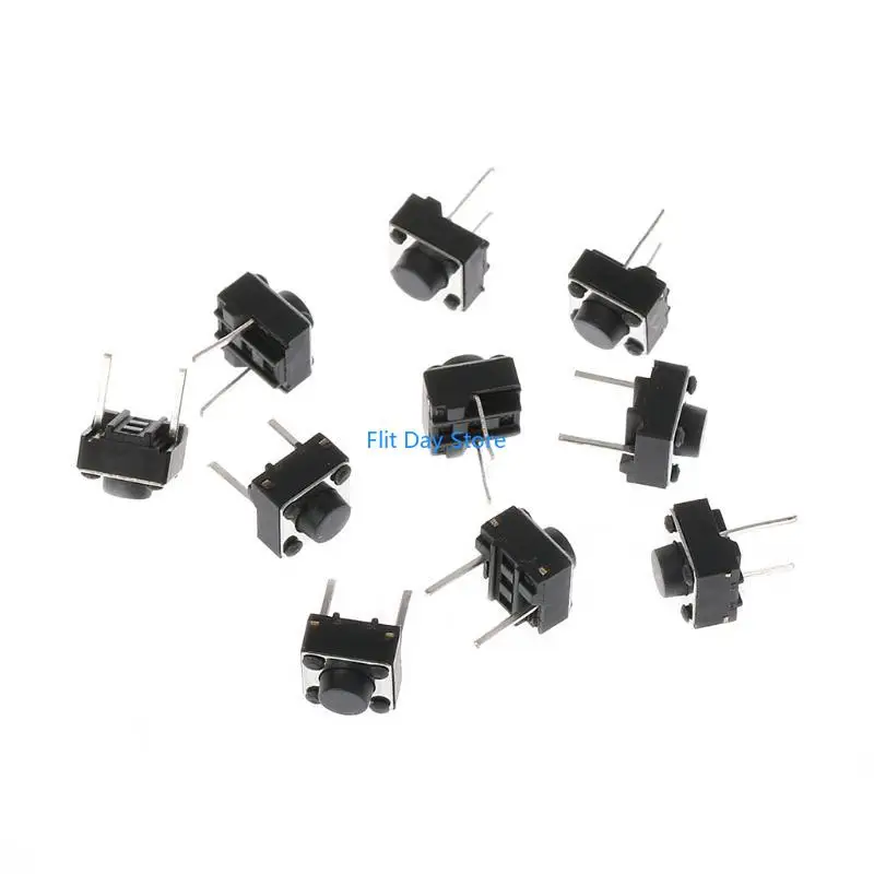 F92C 100 PCS 6X6X5MM 2 PIN MICRO PUNTARY BUNTIN