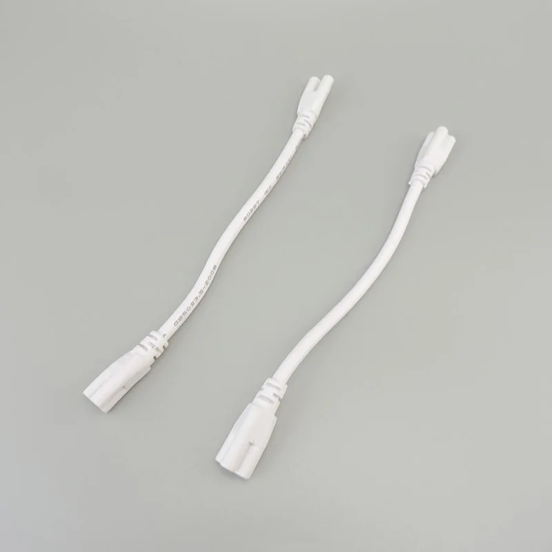 3 pin LED Tube Connector Two-phase Three-phase T5 T8 Led Lamp Lighting Connecting Double-end Cable Wire
