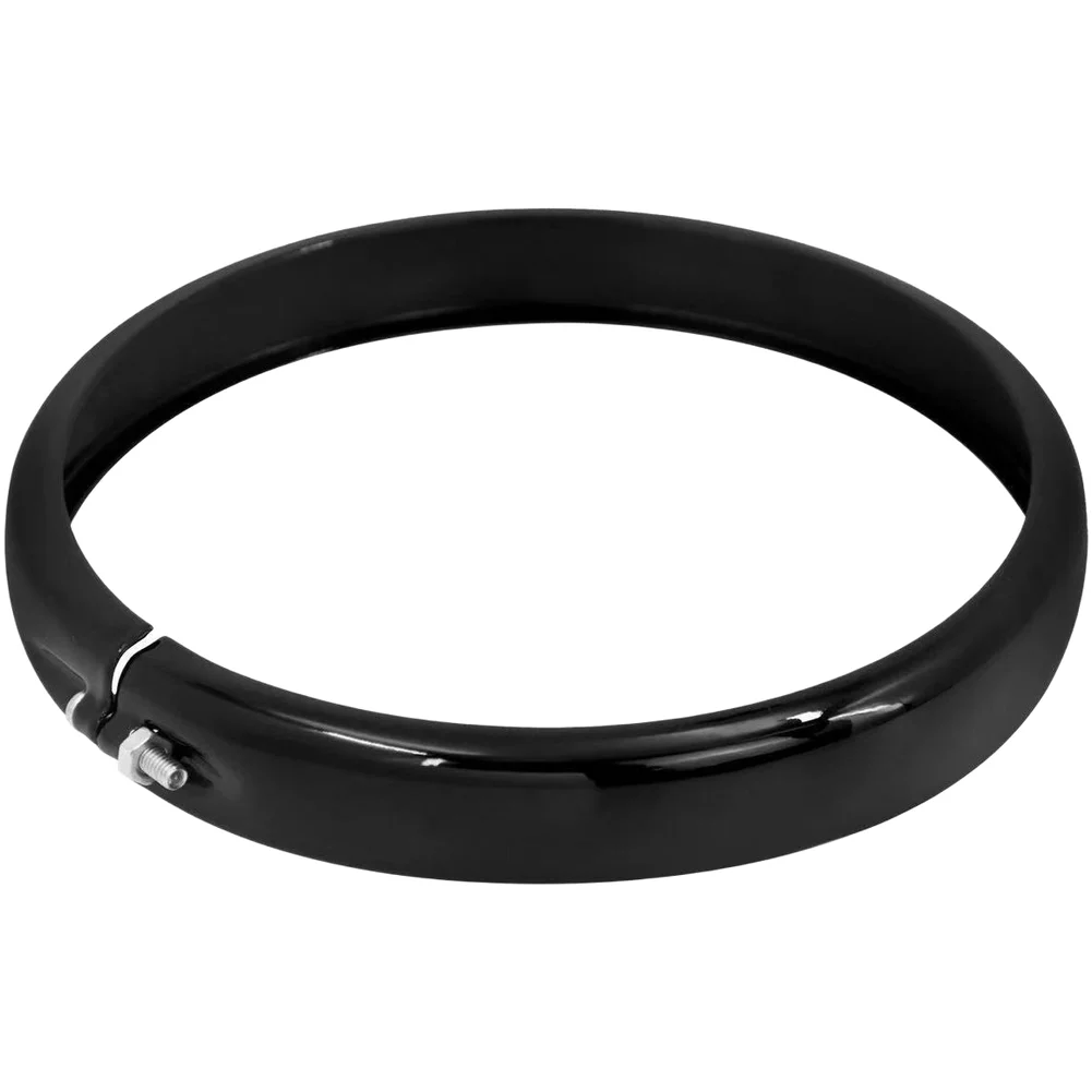 5.75 Headlight Cover Ring Aluminum Alloy Black Chrome for For 883 1200 X48 For DYNA Custom Models Front Trim Ring