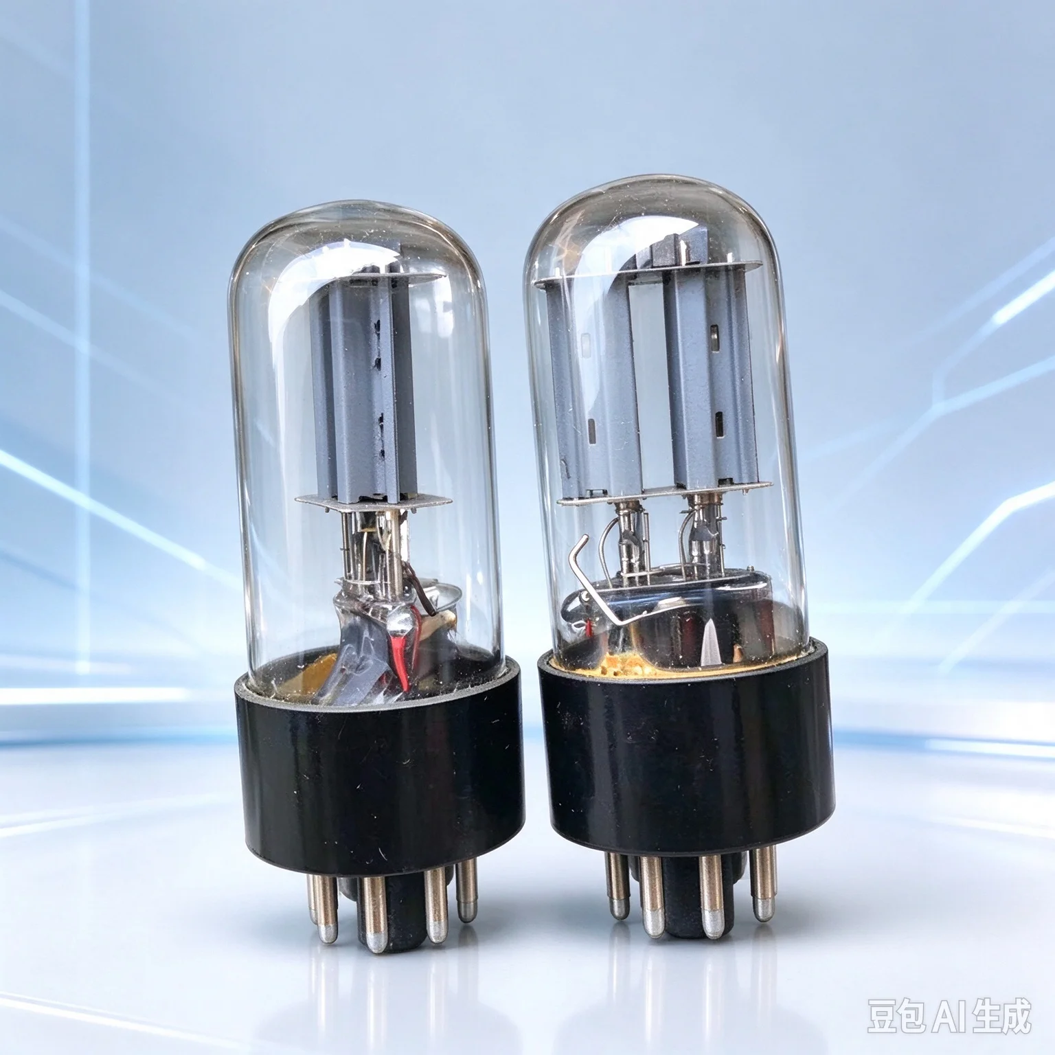 2pcs for Soviet 6H8C Vacuum Tube, Replace 6N8P 5692 6SN7 ECC33 CV181, New Matched