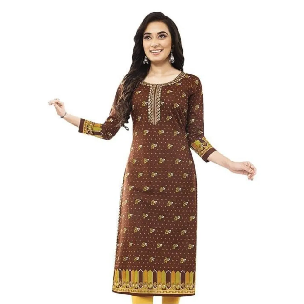 مسلم كورت المرأة فساتين راقية غير رسمية شق تنحنح مستقيم أنبوب عادية العرقية الطاووس النمط الوطني Abito Donna Musulmana #3