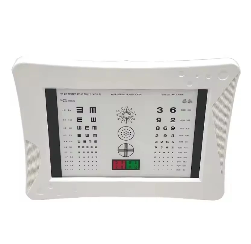 High-quality LED lighting near vision test , double-sided home optical test