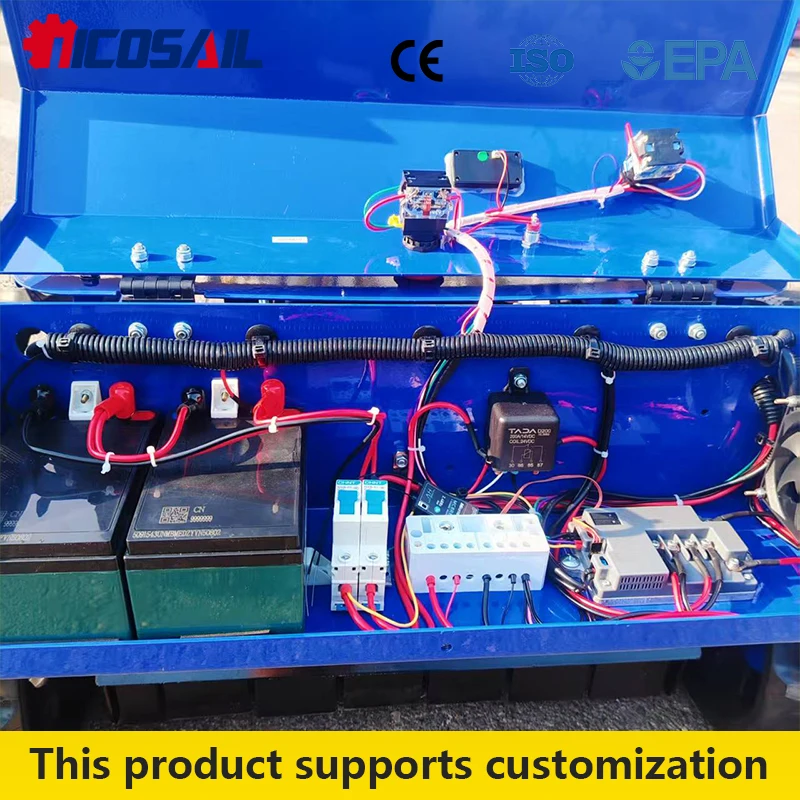 Tracked Custom RC Lawn Mower Soft Wet Ground Adaptation No Slip 30° Slope for Farm Garden Maintenance (Slope-Safe Custom) - view 5