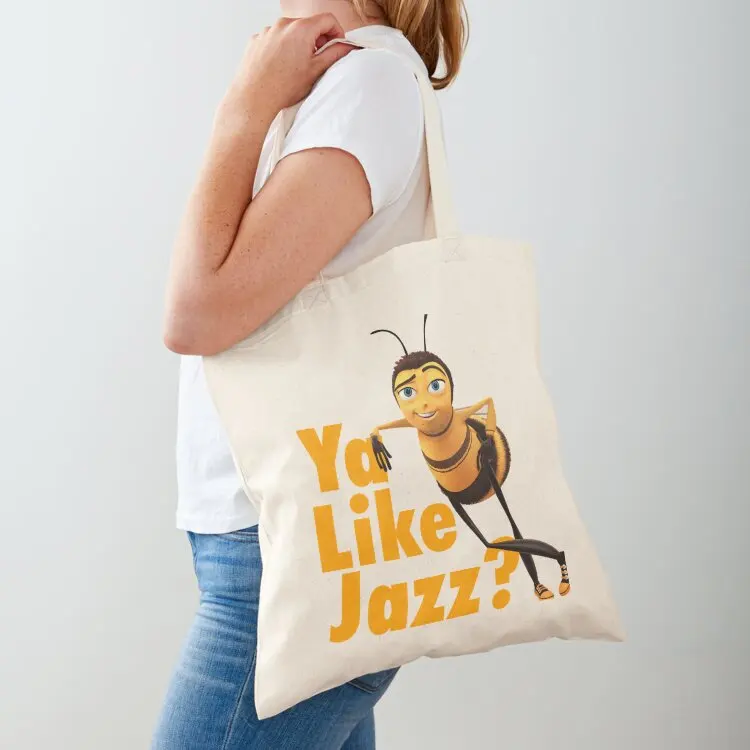 

Ya Like Jazz Tote Bag Canvas stote bag tote bag university Custom shopper women canvas