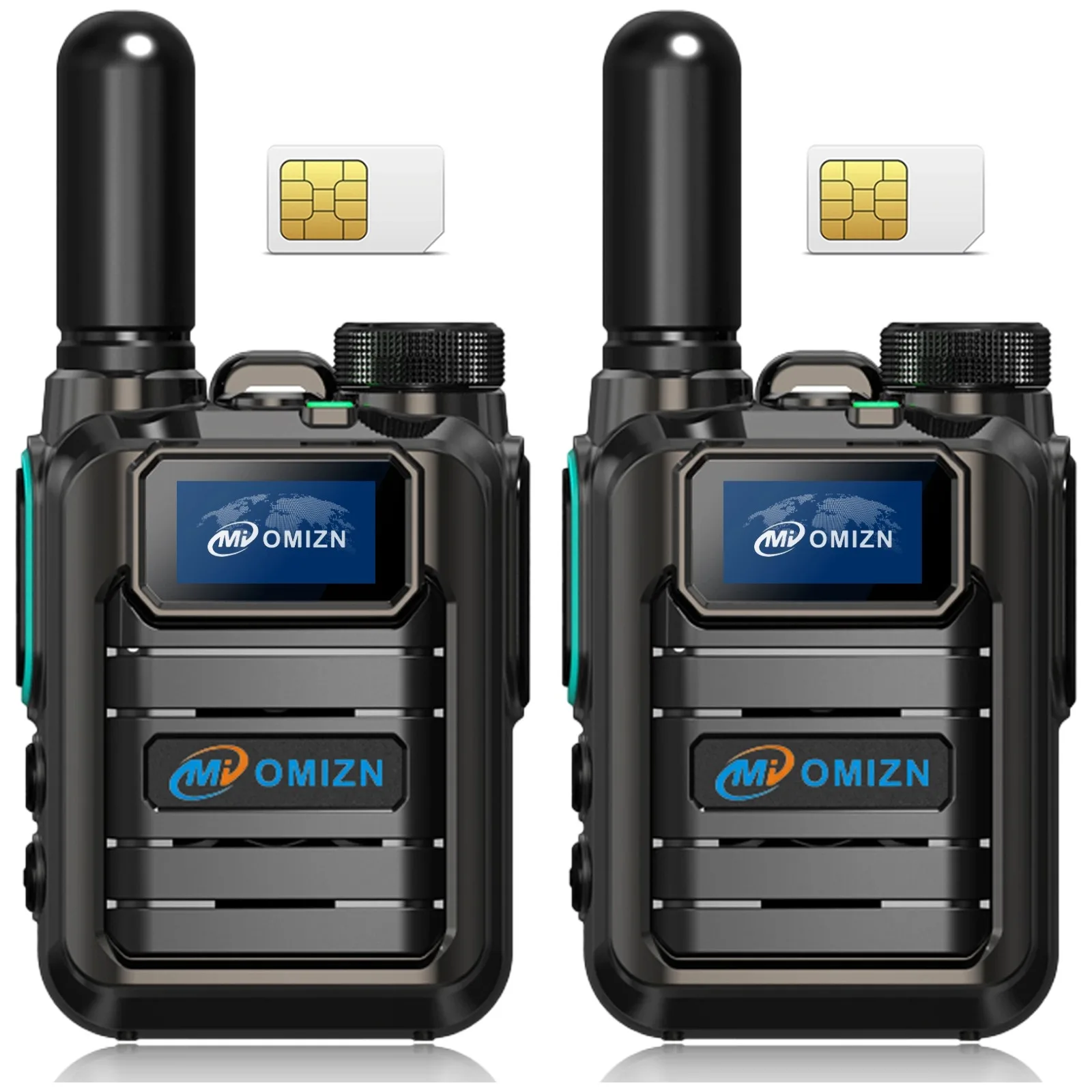 OMIZN Walkie Talkie 5000 KM Camping Professional 4G Radio Global Signal Portable Walkie Talkies Unlimited Distance Calling M3