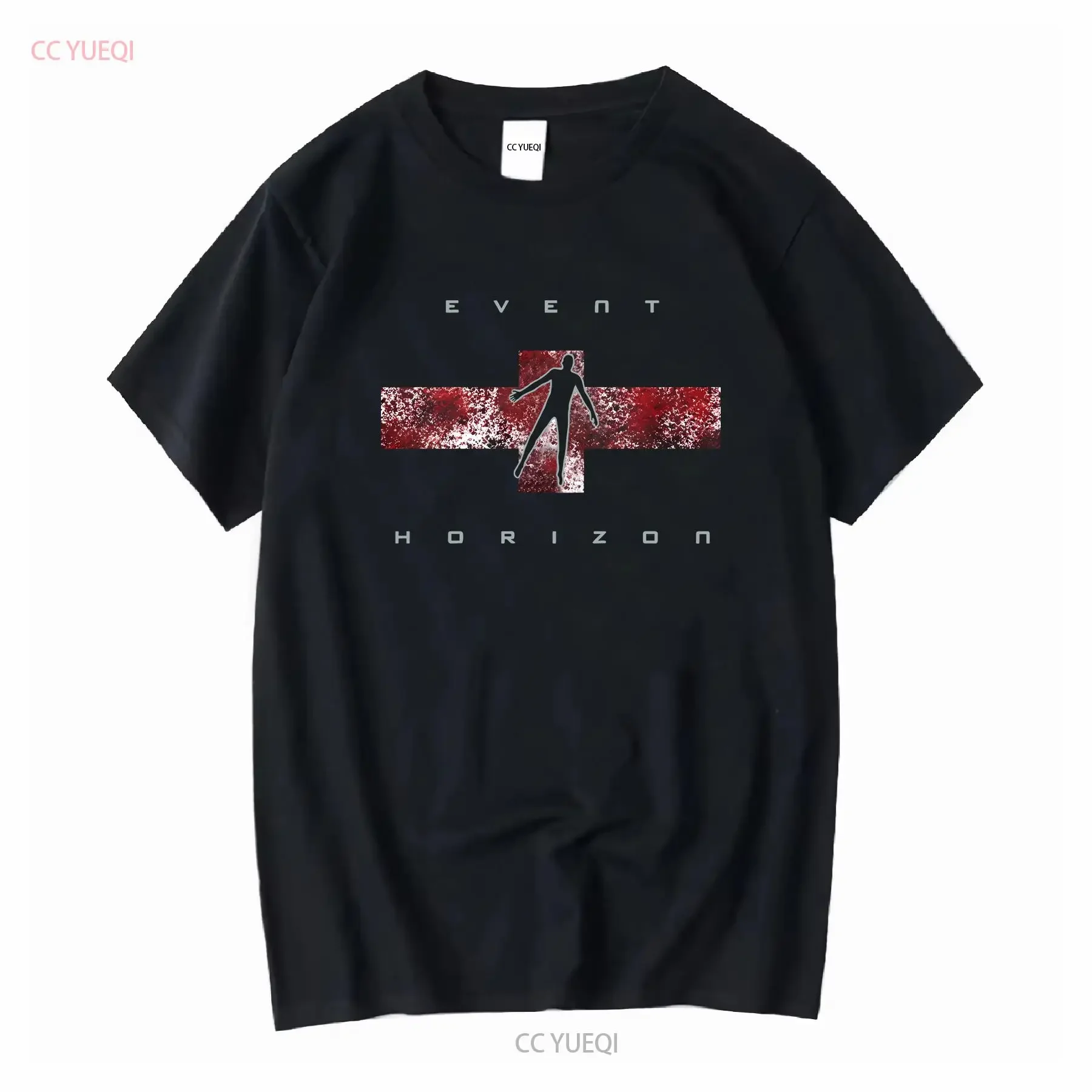 Event Horizon Blood Window Mens Sci Fi Horror T Shirt vintage Washed Breathable designer clothes graphic streetwear Versatile