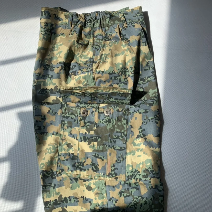 

Austrian Camouflage Uniform Men Spring Suit Green Blue Jungle