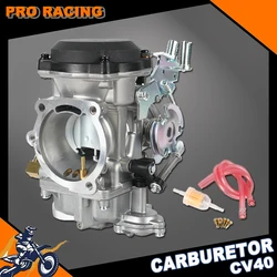 CV40 Carburetor For Keihin Harley Davidson Sportster XL883 Dana Electra Glide Fat Boy Motorcycle 40mm CV 40 Carburador Carb