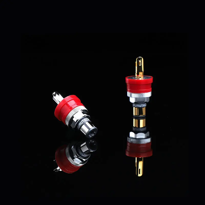 Original Japanese FURUTECH Furukawa FT-903 gold-plated RCA jack lotus jack brand new