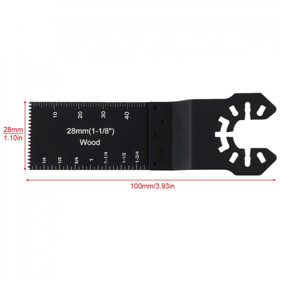 Szablasta stal wolframowa brzeszczot 28mm czarne akcesoria do elektronarzędzi z ostrym zębem do cięcie drewna/szlifowanie blach