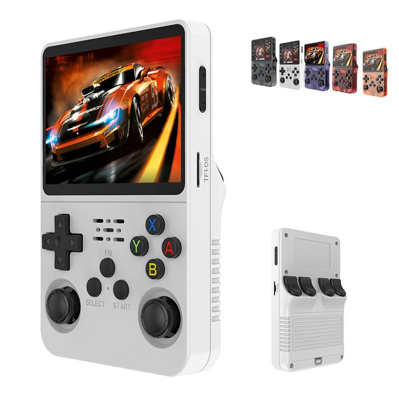 

R36S Handheld Video Game Console Retro Linux System 3.5 Inch IPS Screen Open Source Portable Pocket Video Player 128GB Games