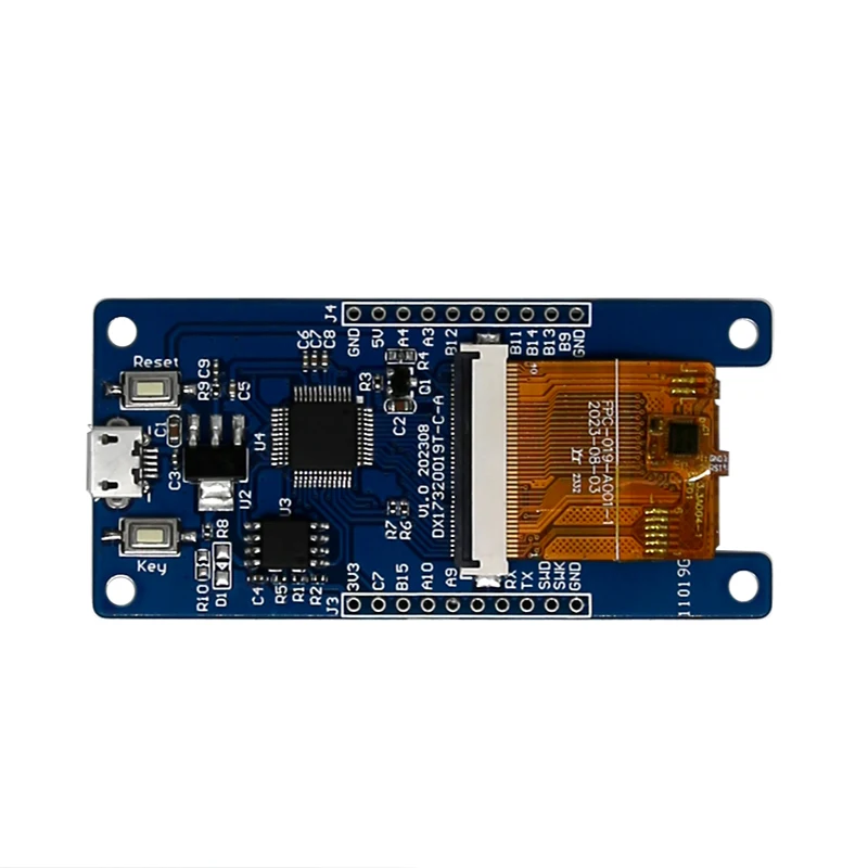 1.9 นิ้ว 170*320 ESP32 โมดูลจอแสดงผล 170*320 หน้าจอสัมผัสแบบ Capacitive IPS Dual Core SDIO SPI UART Type-C