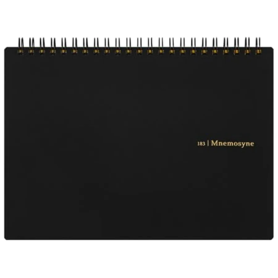 Mnemosyne Notebook- Horizontal A5 Layout, 5.83