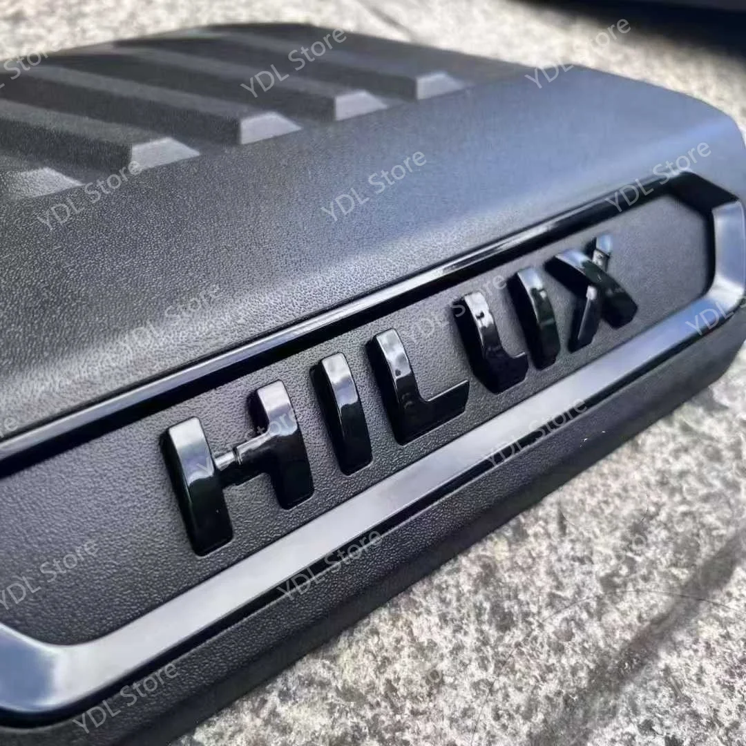 1Pair Small Decoration Outlet Stickers Bonnect Scoop Cover For Hilux 2015-2025+ Car Air Flow Decorative Intake Hood Scoop Cover