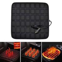 Car Heating Cushion Heated Seat Pad Heater Winter Warmer Winter Seat Protector Auto Seat Cushion Winter Mat Interior Accessories