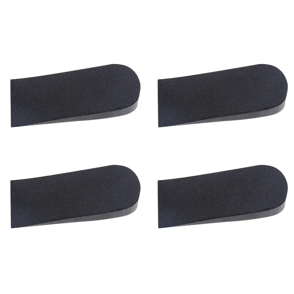 2Pairs 2Cm Eva Invisible Height Increase Insoles Unisex Non-Slip Breathable Heel Lift Inserts for Sneakers Boots Comfortable