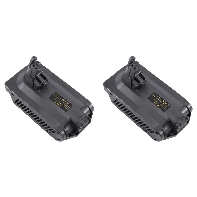 ABRW-2X Battery Adapter For 18V Li- Battery Convert To For Dyson V10 Vacuum Cleaner MT18V10