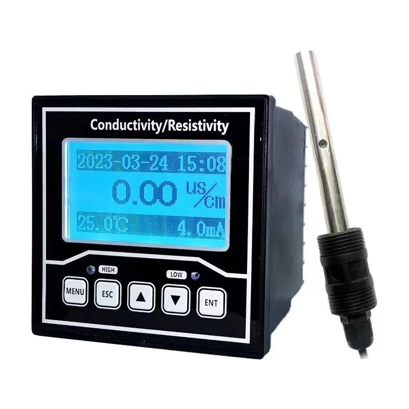 Gold SellerPanel Mounted Redox Industrial Probe Orp Calibration mv Instrument Dissolved Ozone Water Quality Meter Tester ph O