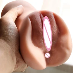 3D Rubber Vagina real pocket pussy anal sex toys artificial vagina adult toys for men intimate realistic ass male masturbator