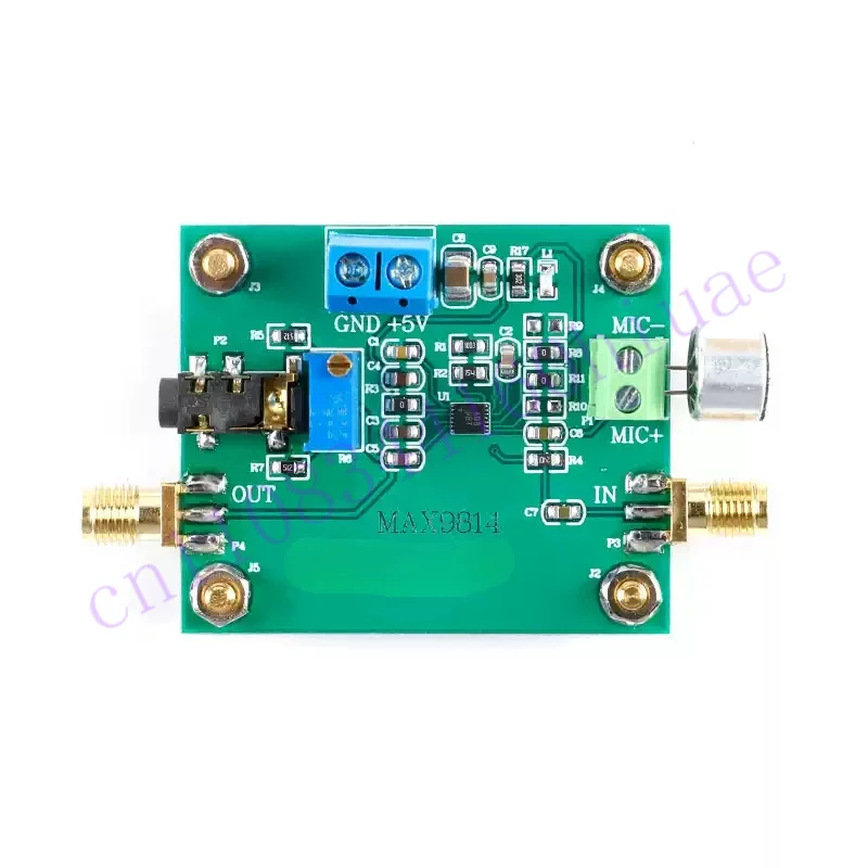 MAX9814 Audio for AGC Amplifier Microphone acquisition and amplification module