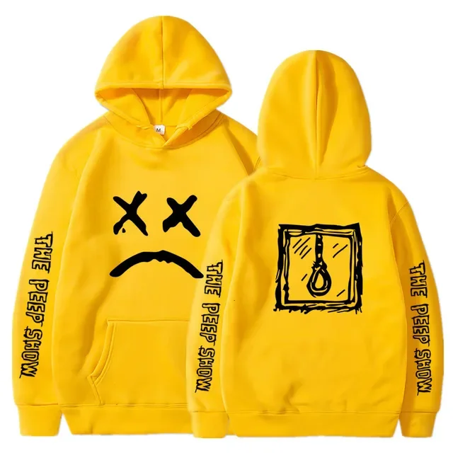 

Hip Hop Lil Peep Hoodies Hell Boy Men's Hoodie Women's Hooded Pullover Men's Women's Sweatshirt Autumn/Winter Warm Hoodie