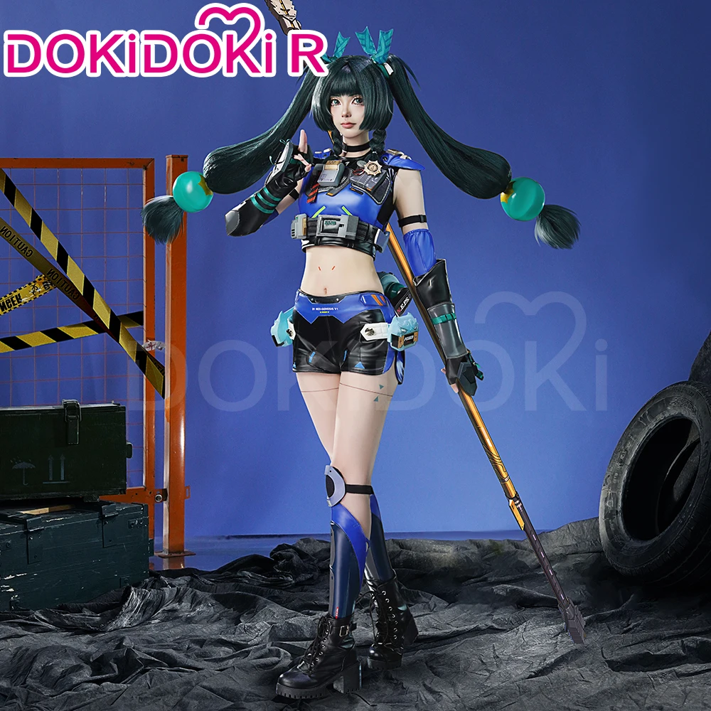 Qingyi Cosplay Costume Game Zenless Zone Zero Cosplay DokiDoki-R Criminal Investigation Team Qingyi Costume Cosplay Halloween