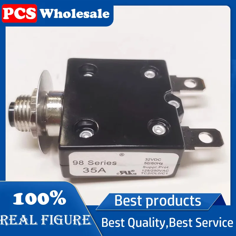 Original over/Over load Protector 98 Series 35A leakage Circuit breaker 98-35A manual reset