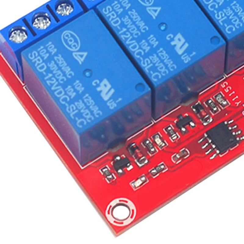 FULL-4 Channel 24V Infrared Receiving Relay Driver Board +4CH Infrared Remote Control Switch