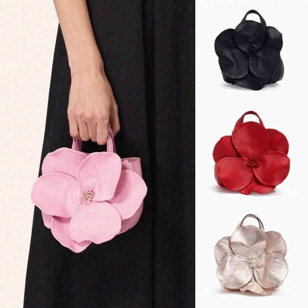 

New Chinese-Style Floral Bucket Bag Drawstring Flower Bucket Purse French Luxury Designer Handbags Women