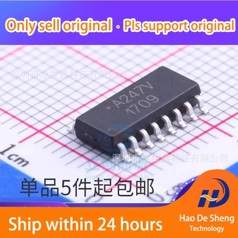 

10 шт./лот ACPL-247-560E SOIC-16 A247V новый оригинальный в наличии