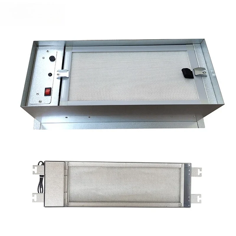 Central air conditioner out and back trend Micro electrostatic air purifier Single-layer plate electrostatic dust filter screen