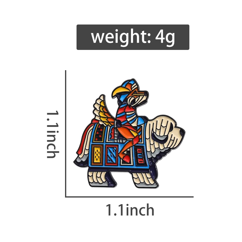 الكرتون كول الكلب المينا دبابيس مخصصة أنيمي دور شارة التلبيب على ظهره الملابس دبابيس مجوهرات بأشكال حيوانات هدية للأطفال الأصدقاء #2