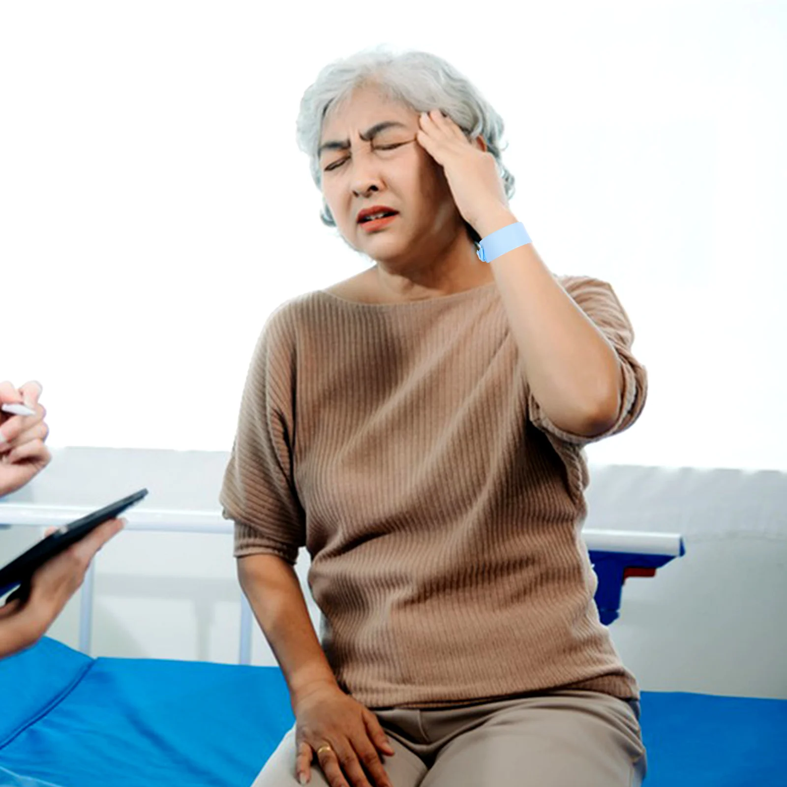 

100Pcs Hospital Waterproof Disposable Blank Wristbands Writable Patient Identification Bracelets Comfortable Id Safety Medical