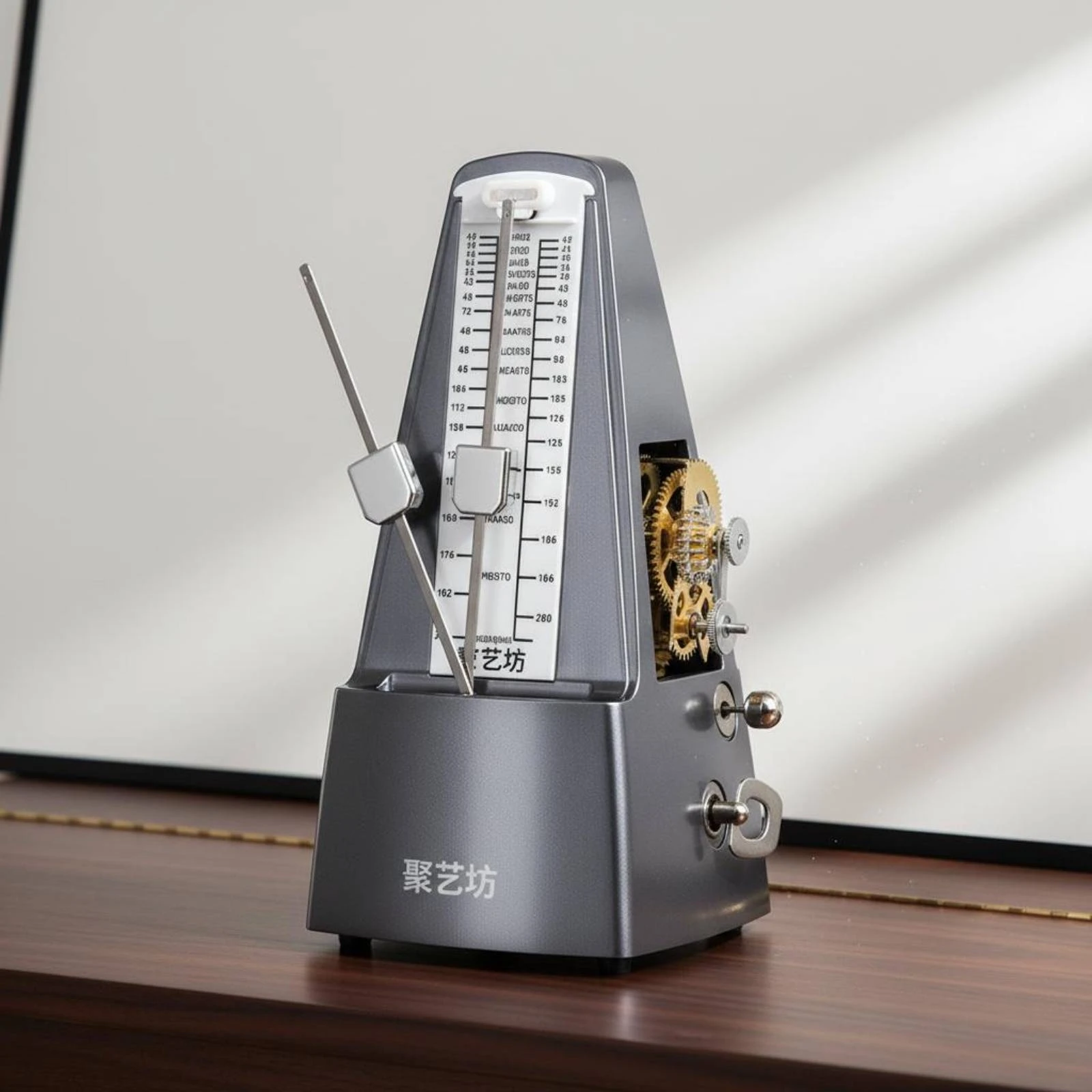 

Mechanical Metronome Precise Beat Timing Piano Metronome Tempo Coach Metal Movement Rhythm Beater Loud Clear Sound