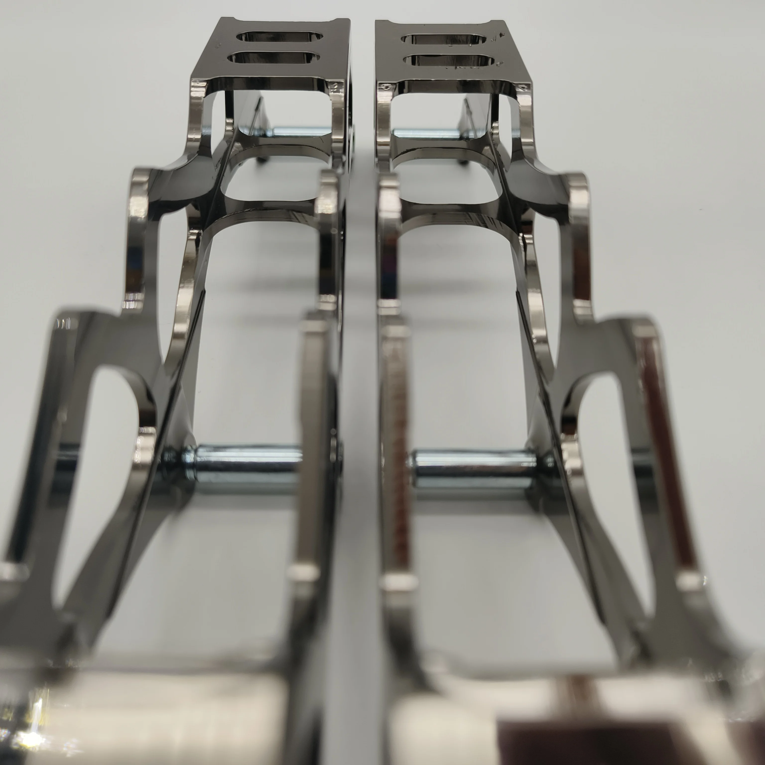 Speed frame 3-wheel roller skate bracket 3x90mm 3x100mm  3x110mm 165-195mm strong frame  with wheels 85a view 5