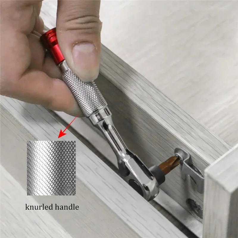 -A89Z Двусторонний портативный торцевой ключ с трещоткой, мини-многофункциональный ручной инструмент 2-в-1 с противоскользящей ручкой