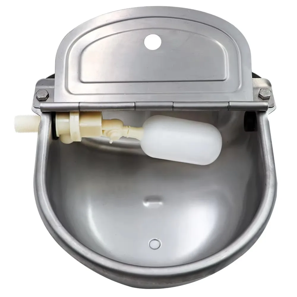 2pc-automatic-float-valve-water-bowl-with-hole-livestock-drinking-trough-for-horse-cow-cattle-dog-farm-feeding