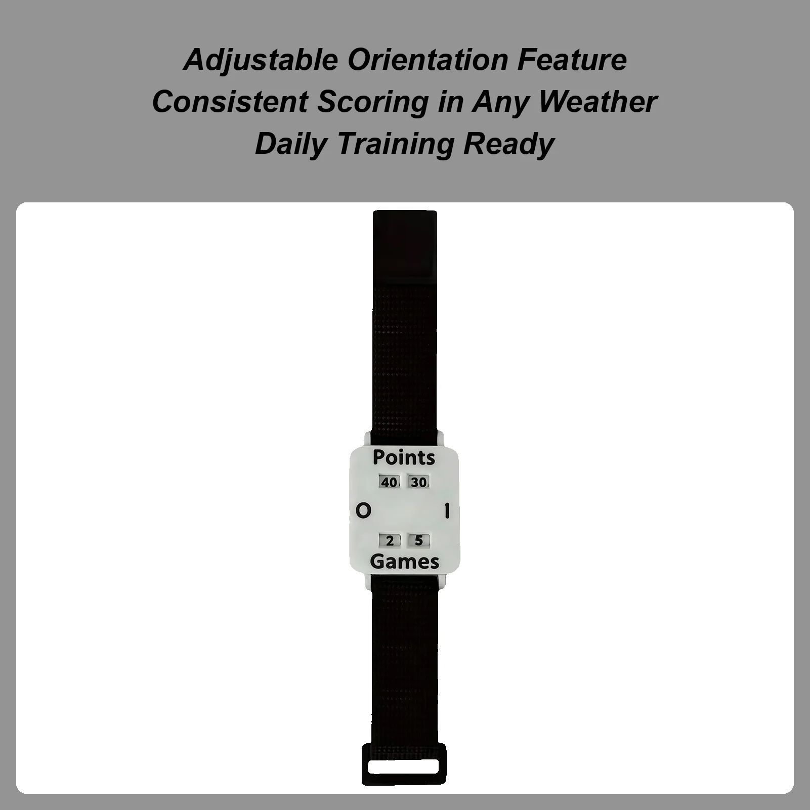 

Хранитель очков на запястье, большой экран, портативный счетчик, теннисный ремешок на запястье, доска для очков для взрослых, секретарша для мужчин и женщин, спорт на открытом воздухе