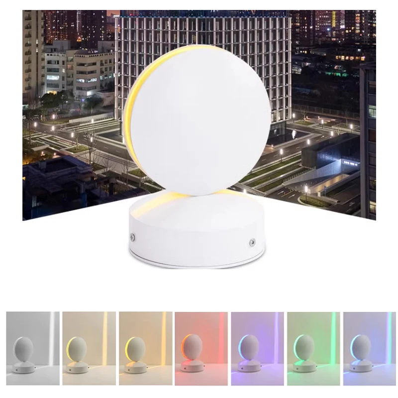 

10W Waterproof Window Sill Lamp 360 Degree Corridor Bar Hotel Passage Line Ray Light Spot Light Colorful Porch Light RGB Lamps