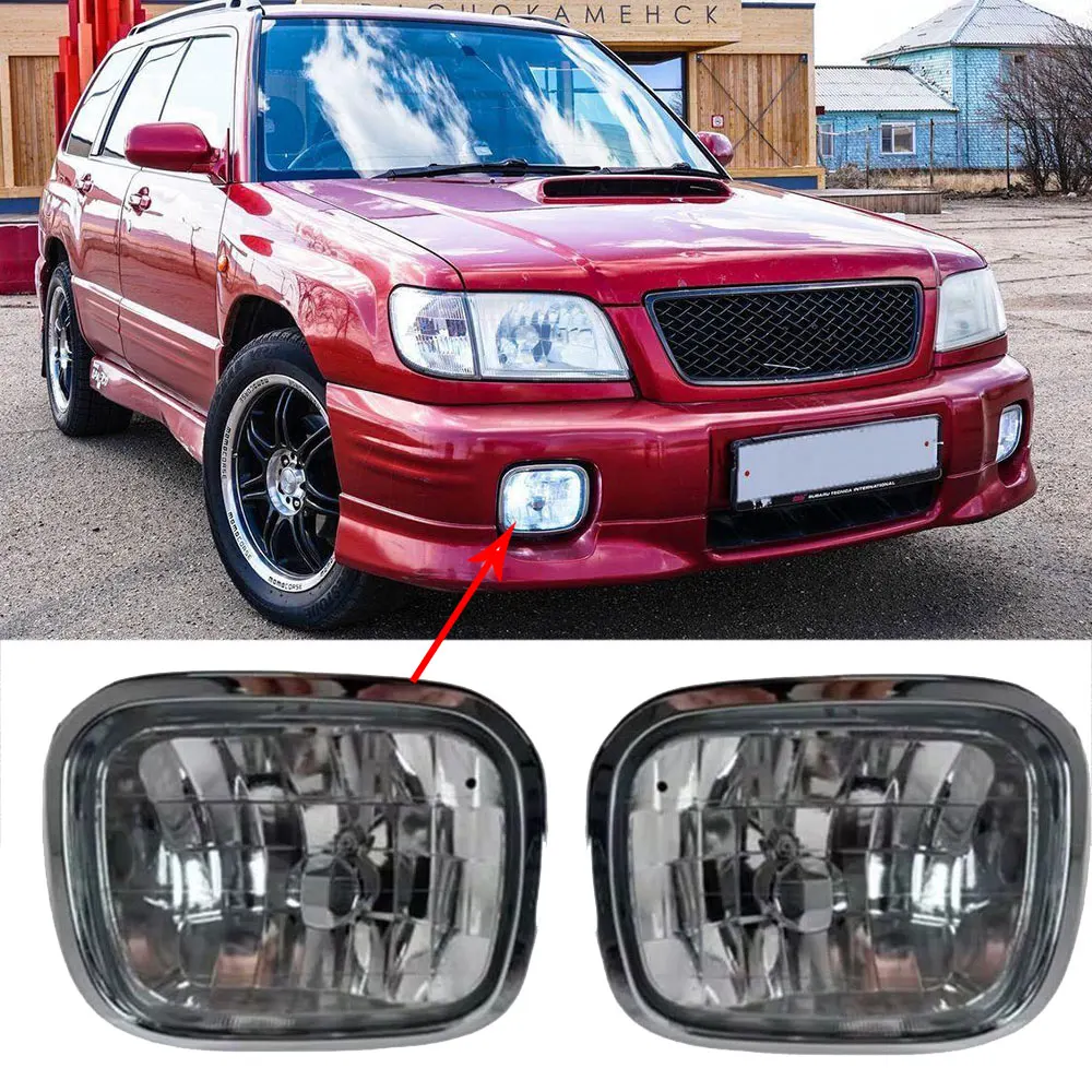 Un par de luces antiniebla para Subaru Forester SF6 SF5 SF9 1997-2000