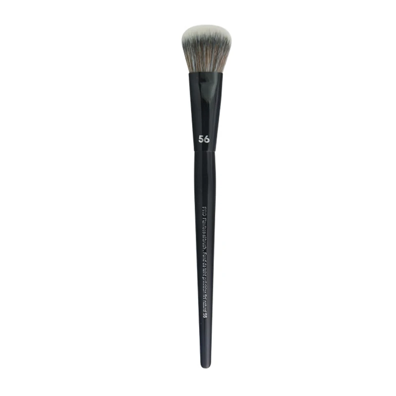 1 pc Precision Airbrush Makeup Brushes Black #56 Powder Foundation Make up Brush Blush Round head finish Face cosmetic tools hig