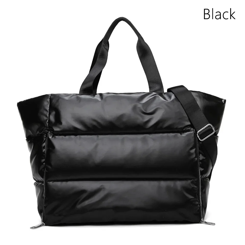 

Новая нейлоновая женская спортивная сумка большой емкости, разделительная спортивная сумка для влажной и сухой уборки, водонепроницаемая мягкая сумка на плечо для тренажерного зала, йоги и путешествий