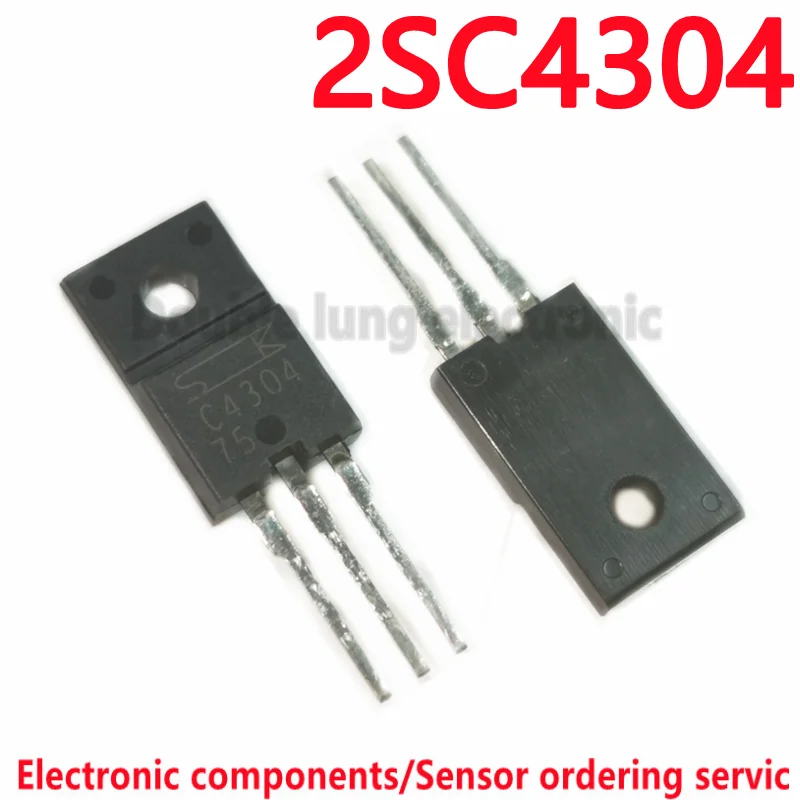 10PCS/LOT  Original  C4304 2SC4304 Silicon NPN Power Transistors 800V 3A TO220F