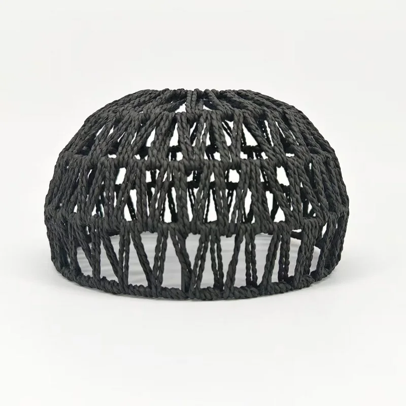 

Popular Hemp Rope Woven Hanging Light Japanese Style Rattan Pendant Lamp Indoor Lighting for Tea Room Bar Bedroom