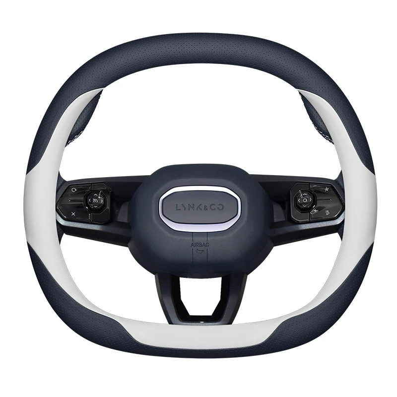 

Car Steering Wheel Cover For Lynk & Co 06/07/08 Emp Pure Electric Handle Cover Universal All Seasons Interior Accessories