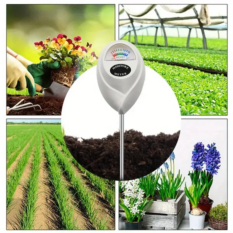 Medidor de Umidade do Solo Profissional, Higrômetro, Ferramenta de Teste de Irrigação para Plantas em Vasos Internas e Externas, Jardim Doméstico