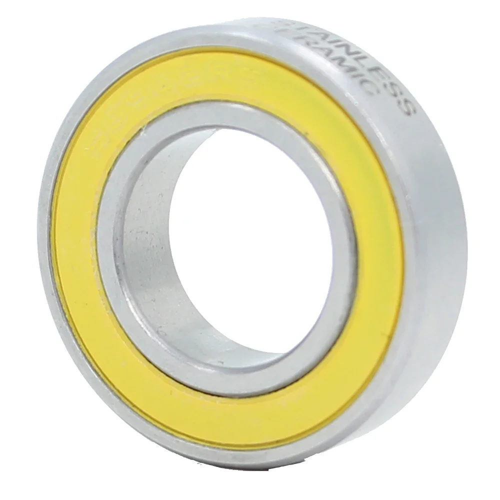 6902-2RS สแตนเลสแบริ่ง 15*28*7 มม. (1 ชิ้น) ABEC-3 6902 ฿จักรยานด้านหน้าด้านหลังฮับล้อ 15 28 7 ลูกเซรามิคแบริ่ง