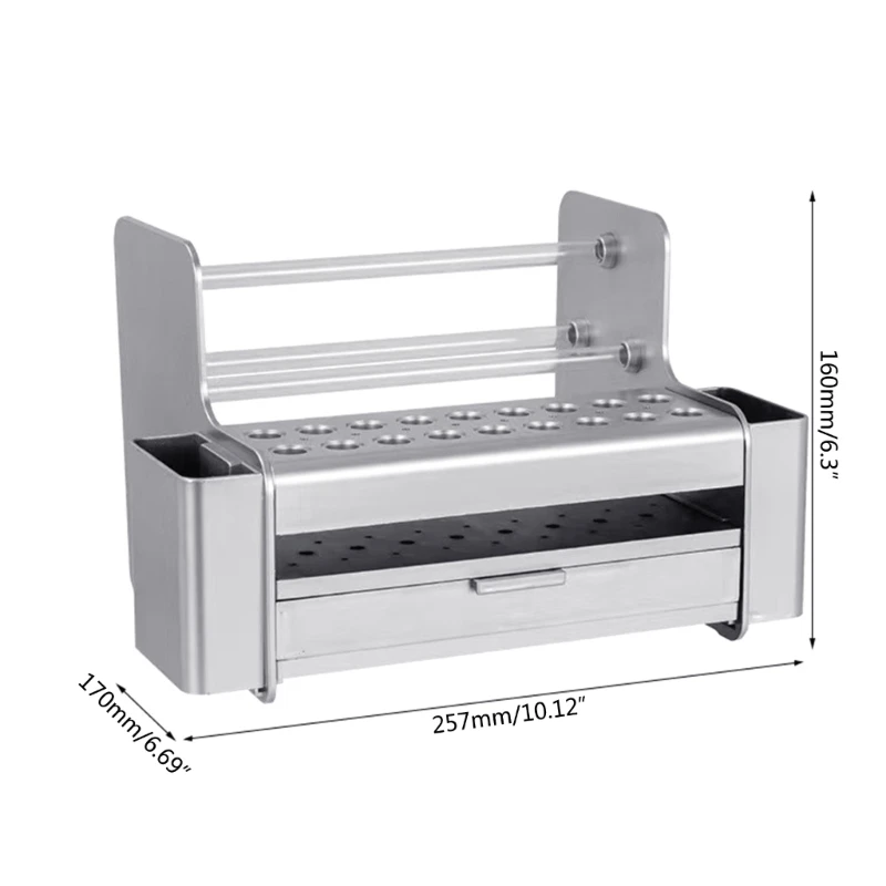 Maintenance Storage Box for Desktop Storage Screwdrivers Tweezers Solder Paste