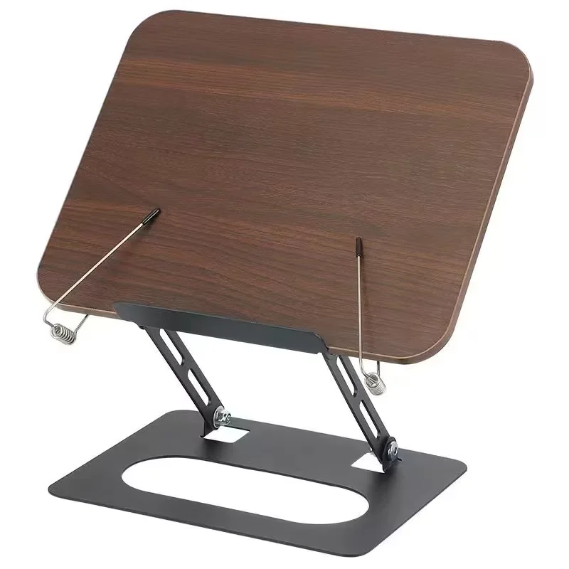 

360-Degree rotating flexible book display stand with free adjustable laptop and phone office and school supplies