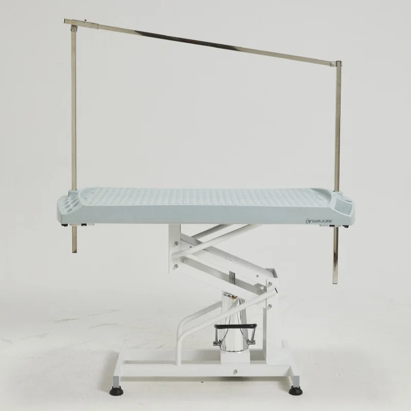 USMILEPET Direct Factory Pet Grooming Table Z-shaped Frame Hydraulic Lift Table for Pet Beauty Salon Pet Grooming Equipment